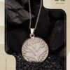 Artistic tree branch pendant necklace