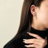 Booge Silver Earring