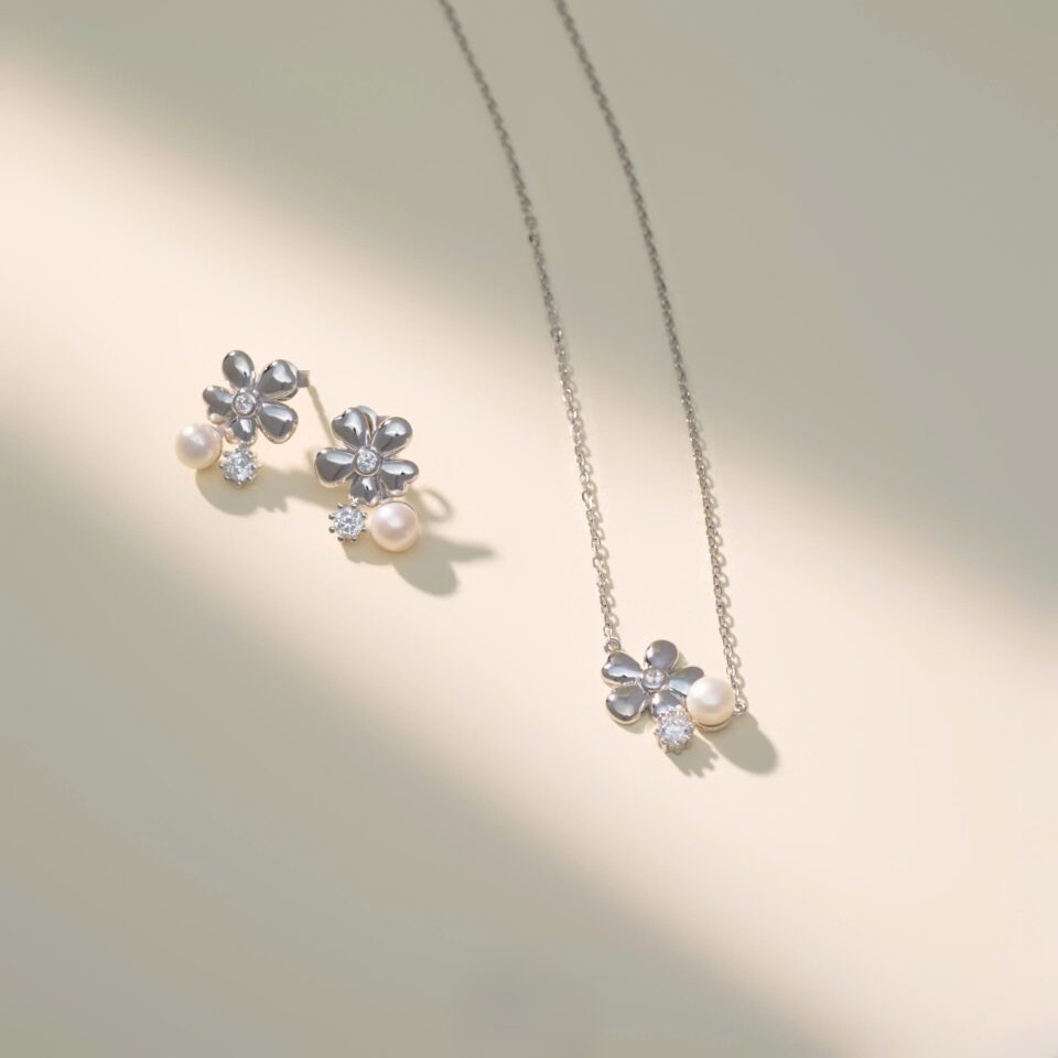 Set Trang Sức Ngọc Trai Audrey